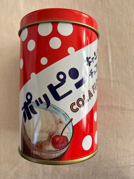 【美品】ポッピンキャンディチョコレート mary's 缶 colafloat コーラフロート