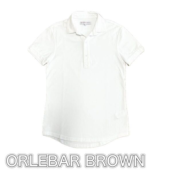 【状態S】 ORLEBAR BROWN オールバー・ブラウン ポロシャツ Mサイズ