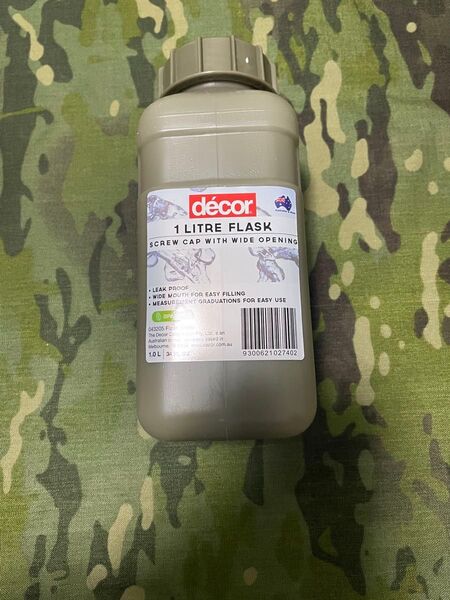 Platatac decor 1 Litre Flask 水筒 ナルゲンボトル