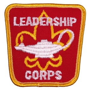 TC07 LEADERSHIOP CORPS ボーイスカウト BSA ワッペン パッチ ロゴ エンブレム USA アメリカ 米国 輸入雑貨