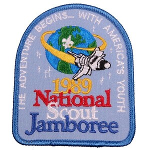 TC21 80s National Scout Jamboree 1989 ボーイスカウト BSA ワッペン パッチ ロゴ エンブレム USA アメリカ 米国 輸入雑貨