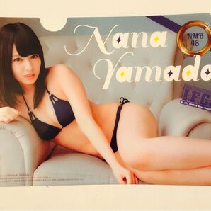 NMB48 山田菜々ミニクリアファイル