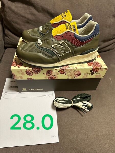 Aim Leon Dore × New Balance 997 28.0
