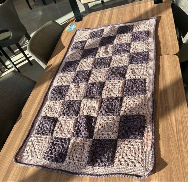 ハンドメイド ブランケット