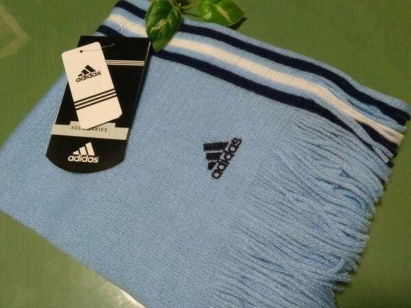 ■新品タグ付■adidas■アディダスフリジン付きマフラー■防寒ネックウォーマー 送料無料匿名配送
