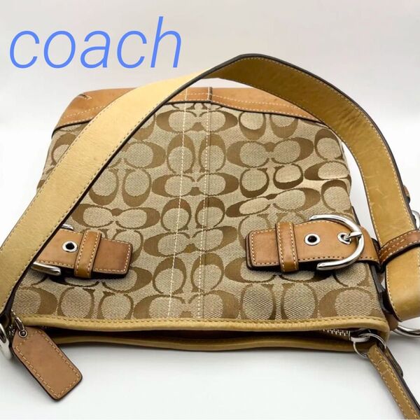 COACH コーチ シグネチャー ショルダーバッグ