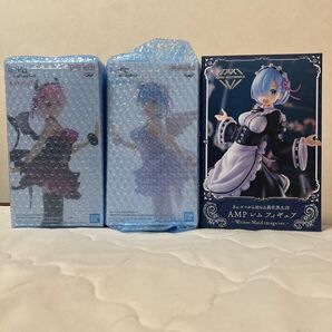 Re:ゼロから始める異世界生活 プライズフィギュア3点セット