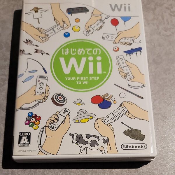はじめてのWii 中古 ソフトのみ