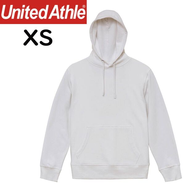 9.3oz パイル スウェット プルオーバー パーカ 白 XS 5391 無地 ホワイト フーディー パーカー