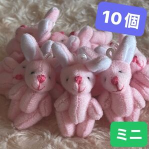 ミニうさぎ うさぎパーツ うさぎぬいぐるみ ドール作りパーツ ドール用パーツ ドール用ぬいぐるみ ルルベ