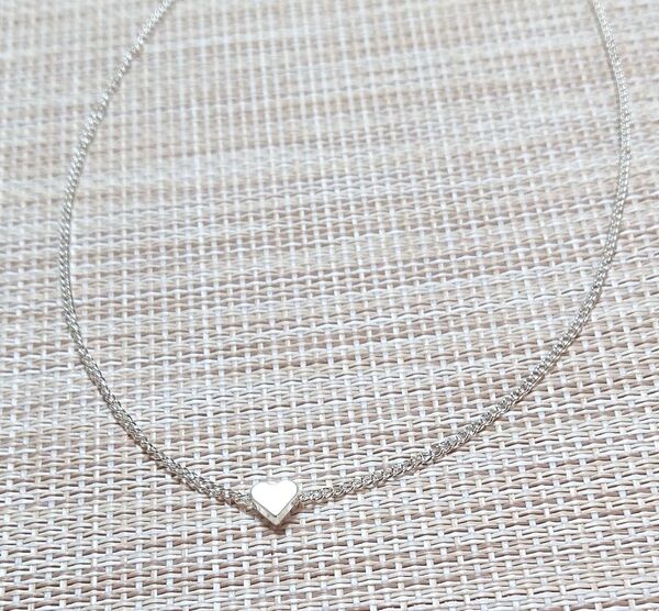 223《ハートネックレス》シルバー アクセサリー ネックレス シルバー シンプル 結婚式 入園式 入学式 卒業式 女子会 普段使い