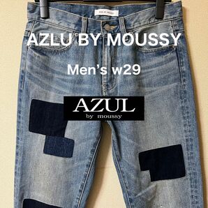 AZUL BY MOUSSY アズール バイ マウジー メンズデニムパンツw29【used】