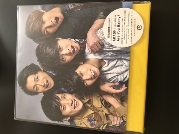 Are You Happy?(初回限定盤)(DVD付) 嵐 CD アルバム 4580117625892 新品 即決
