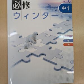 必修ウィンター 中1英国数合本