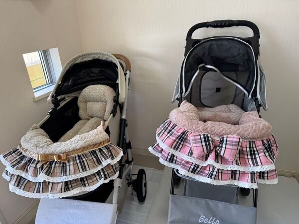 ペット 3点セット枕 あごのせクッション カートクッション 顎乗せクッション 犬 猫 ペットクッション バギークッション