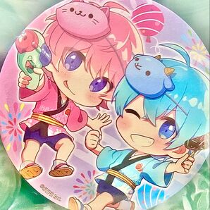 2021 Summer さところ(デフォ) ペア缶バッジ