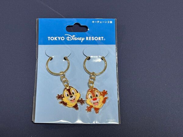 東京ディズニーリゾート キーチェーン チップ デール 2個 ディズニー