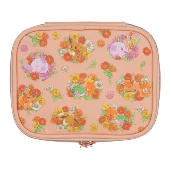 ポケモンセンター マルチポーチ Fleur de Coquelicot イーブイ ロコン キュワワー アチャモ