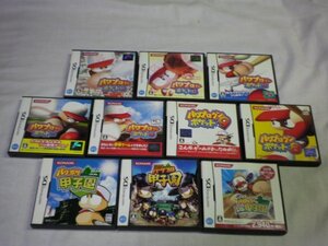 DS パワプロクンポケット 14+13+12+11+10+9+8+熱闘!パワフル甲子園+パワプロクンのDS甲子園+パワポケ甲子園 お得10本(ケース付)