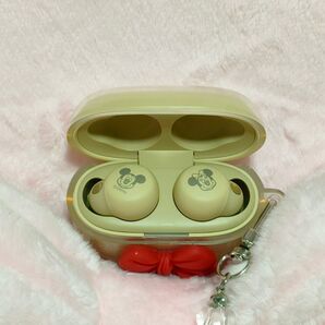 【美品】ソニー LinkBuds S WF-LS900N 完全ワイヤレスイヤホン ディズニー 限定 ケース付き