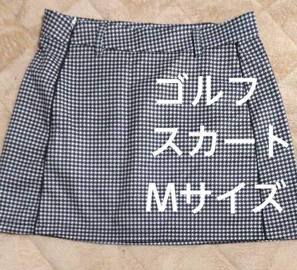 ゴルフウェア スカート ブラック系 夏用 Mサイズ ゴルフ用品 レディース