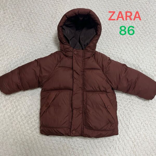 ZARA 86 12-18months ウォーターレペレント パフジャケット 中綿