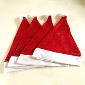 サンタ帽子 ガーランド クリスマスパーティ ホームパーティ 飾り トナカイ 4枚 コスプレ クリスマス サンタ デコレーション