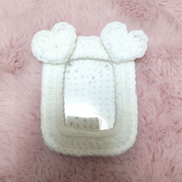 twice ダブリー ラブリー ダヒョンイメージ トレカケース ハンドメイド 編み物 トレカデコ