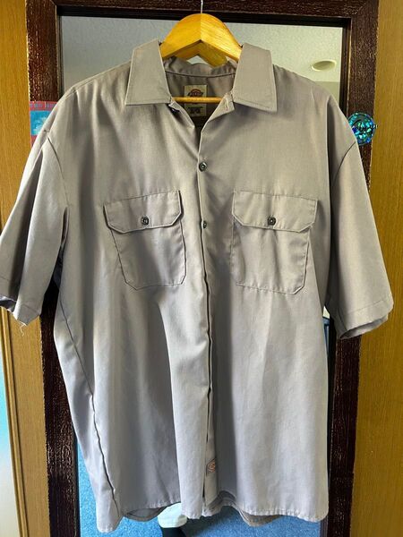ディッキーズ Dickies ビッグサイズワークシャツ メンズ XL