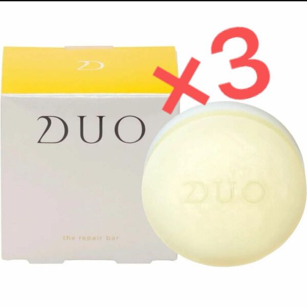 DUO デュオ ザ リペアバーa 洗顔石鹸 せっけん 70g 3個セット