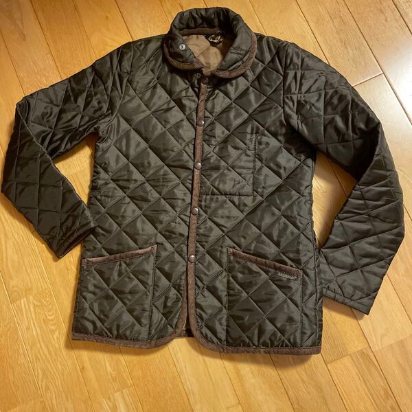 美品 LAVENHAM キルティングジャケット 英国製 サイズ38 ラベンハム