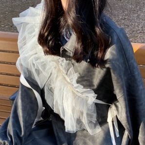 マルチ wayチュール付け襟