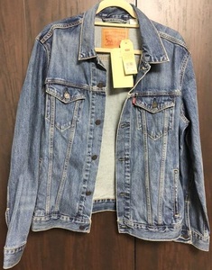 Levis リーバイス 72334 TRUCKER JACKETトラッカー ジャケット デニム Gジャン levi's アウター ワーク ストリート Lサイズ 送料無料