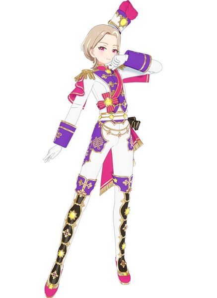 マーチングパープル プリマジ フルコーデ