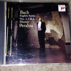 ★マレイ ペライア★バッハ イギリス組曲1,3&6★Bach EnglishSuites1,3&6★帯有り★盤面極上★MURRAY PERAHIA★送料180円★おまけ有り!★