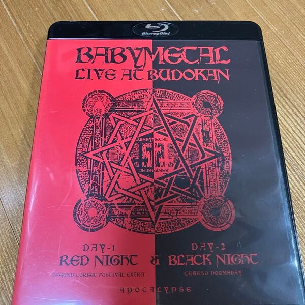 Blu-ray LIVE BABYMETAL ブルーレイ NIGHT AT TOY’S FACTORY DVD BLACK