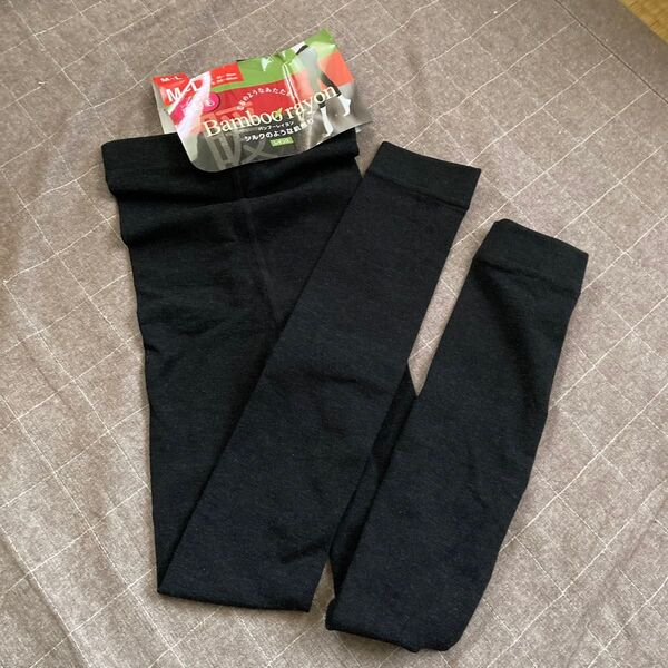 シルクタッチ 裏起毛 レギンス M〜L