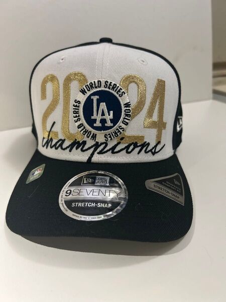 MLB 2024 ドジャース 優勝記念 限定 キャップ 野球帽 新品