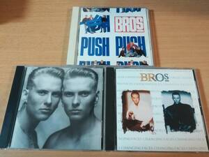 ブロスBROS CD3枚セット★PUSH THE TIME CHANGING FACES