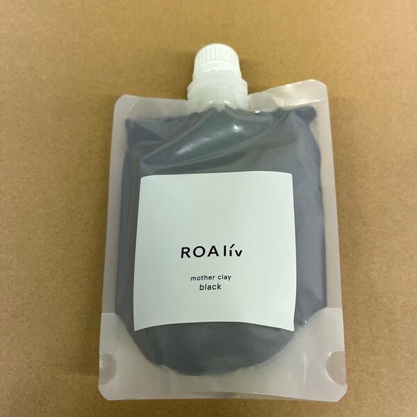ROALIV パック フェイスマスク ロアリブ マザークレイ ブラック 240g「ざらつき・べたつき」 レディース メンズ