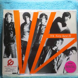 [2CD] V6 / Very best II ☆ディスク美品/レンタルアップCDですがキレイです。