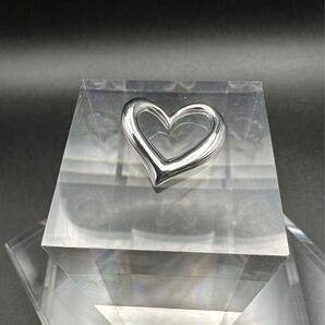 janji tokyo 「Heart」ネックレス トップ シルバー 赤西