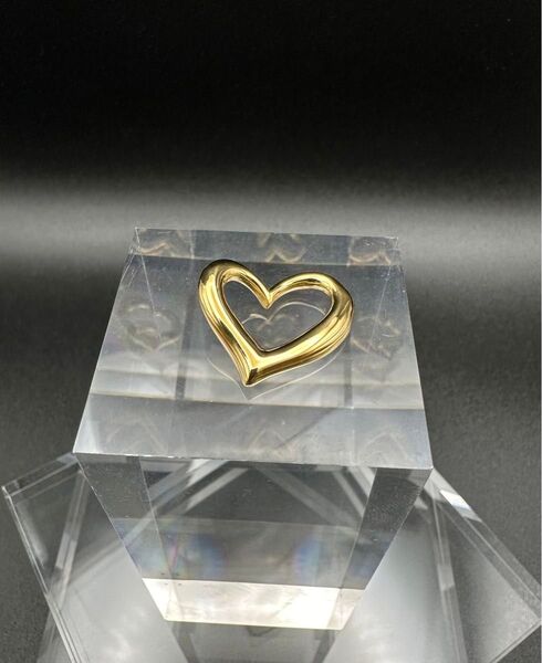 janji tokyo 「Heart」ネックレス トップ ゴールド 赤西