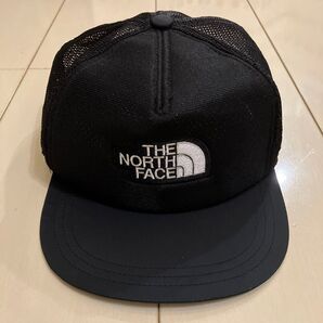 the north face logo patch cap black NN02373