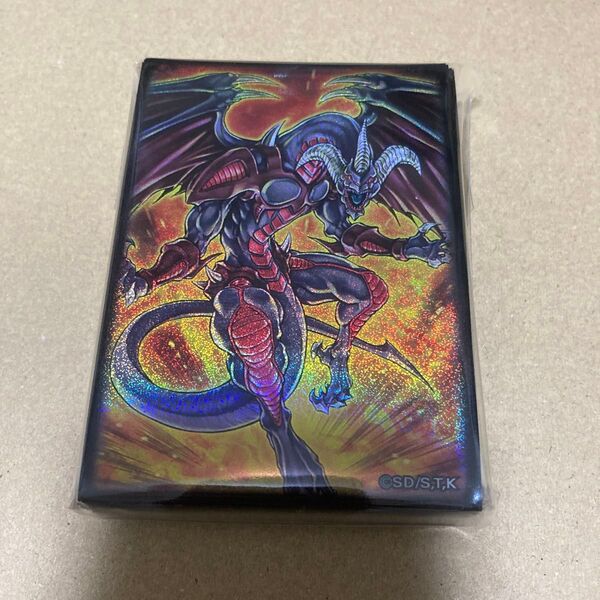 遊戯王 レッドデーモンズドラゴン 未開封 スリーブ カードプロテクター ジャックアトラス