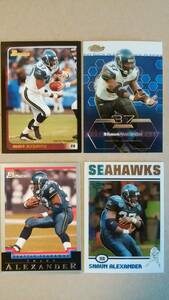 NFLカード SHAUN ALEXANDER 10種 x シーホークス RB