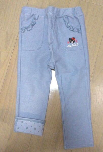 ミキハウス ダブルビー DOUBLE.B 長ズボン ズボン 女の子 90cm リボン