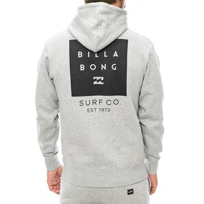 【SALE】★送料無料★2024秋冬 新品【BILLABONG/ビラボン】LOGO SET UP パーカー GRH メンズXL BE012013