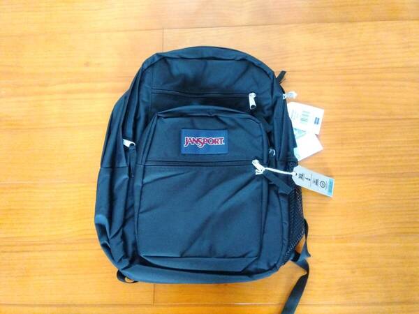 【新品未使用】JANSPORT BIG STUDENT 34L 黒(裏生地白) リュック