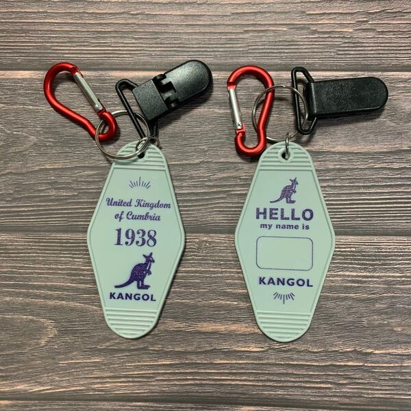 キーホルダー キーリング ゴルフパターカバーキャッチャー ネームプレート グローブ・タオルホルダー カンゴール KANGOL